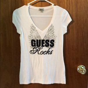 Guess Rocks Top T-shirt Tee